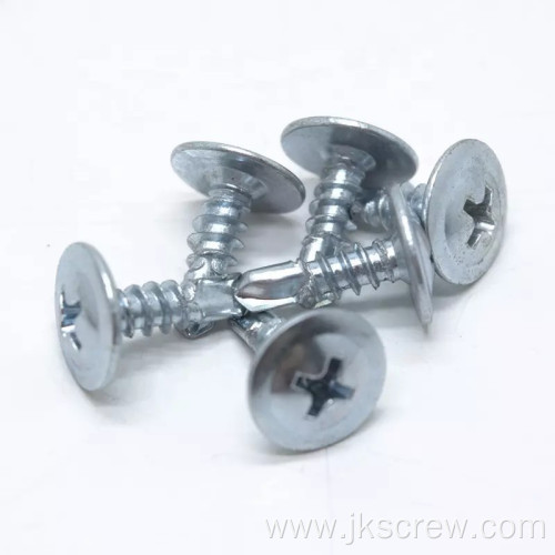 button modified truss head screws self drilling screw